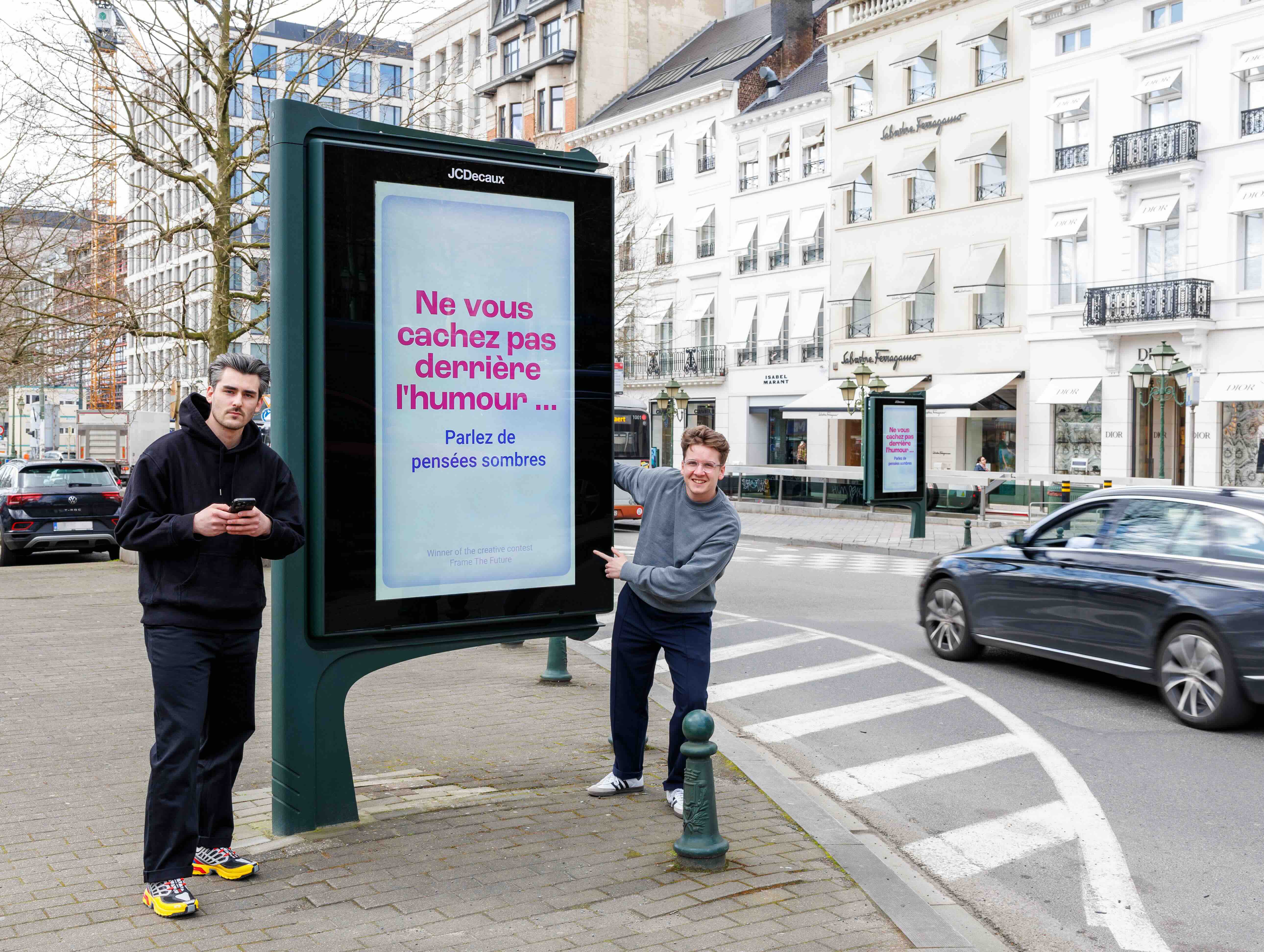 Ward Muys et Niels Wouters ne se cachent pas derrière l'humour