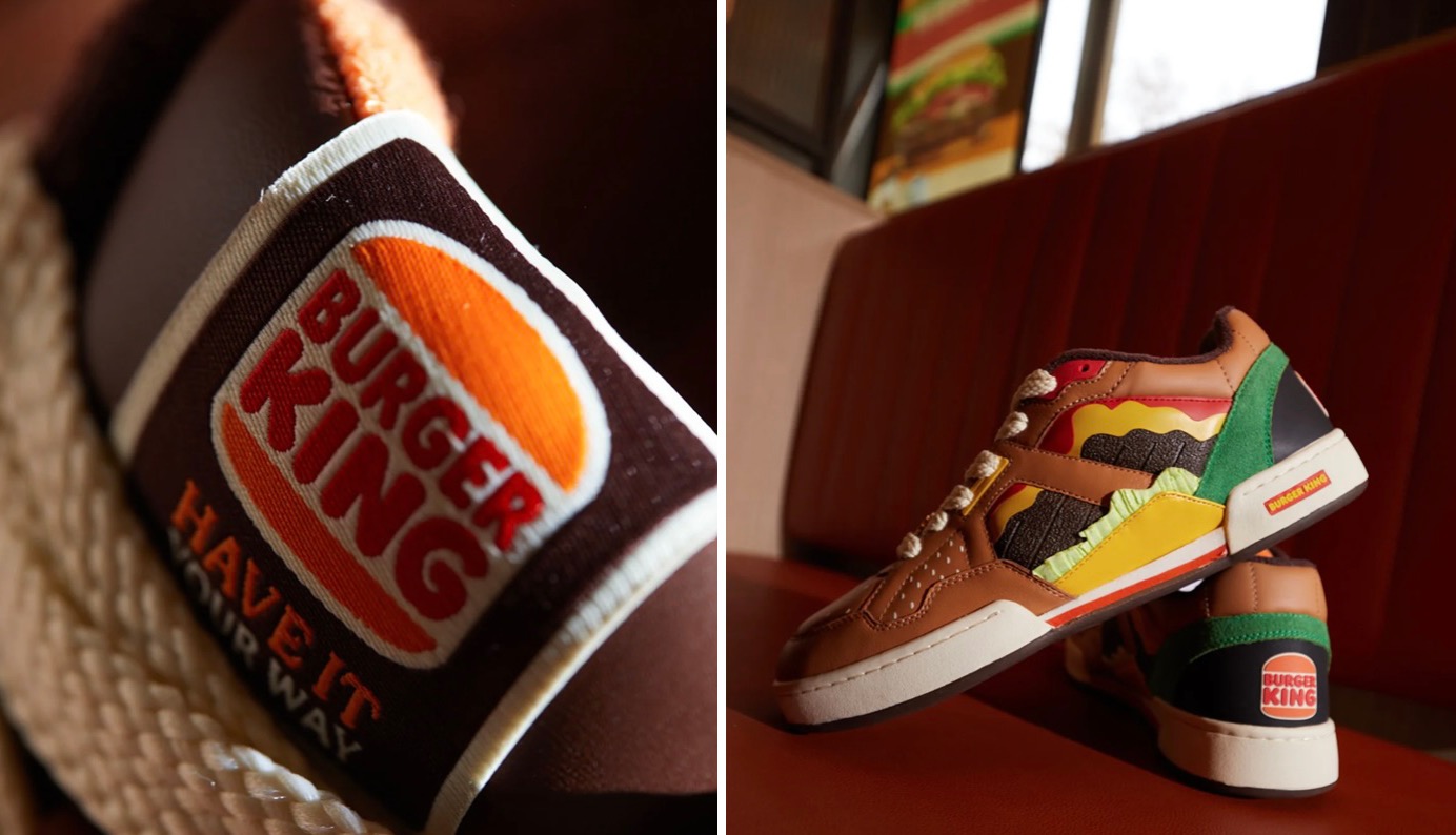Burger King komt met limited edition van Whopper Sneakers