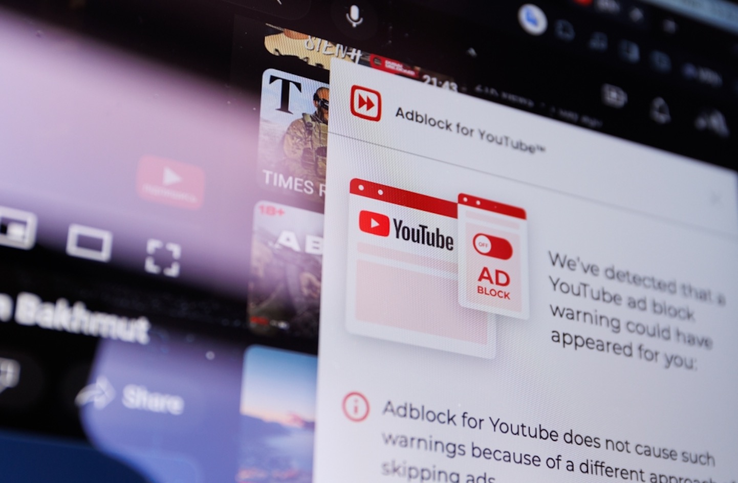 YouTube trekt ten strijde tegen Adblockers