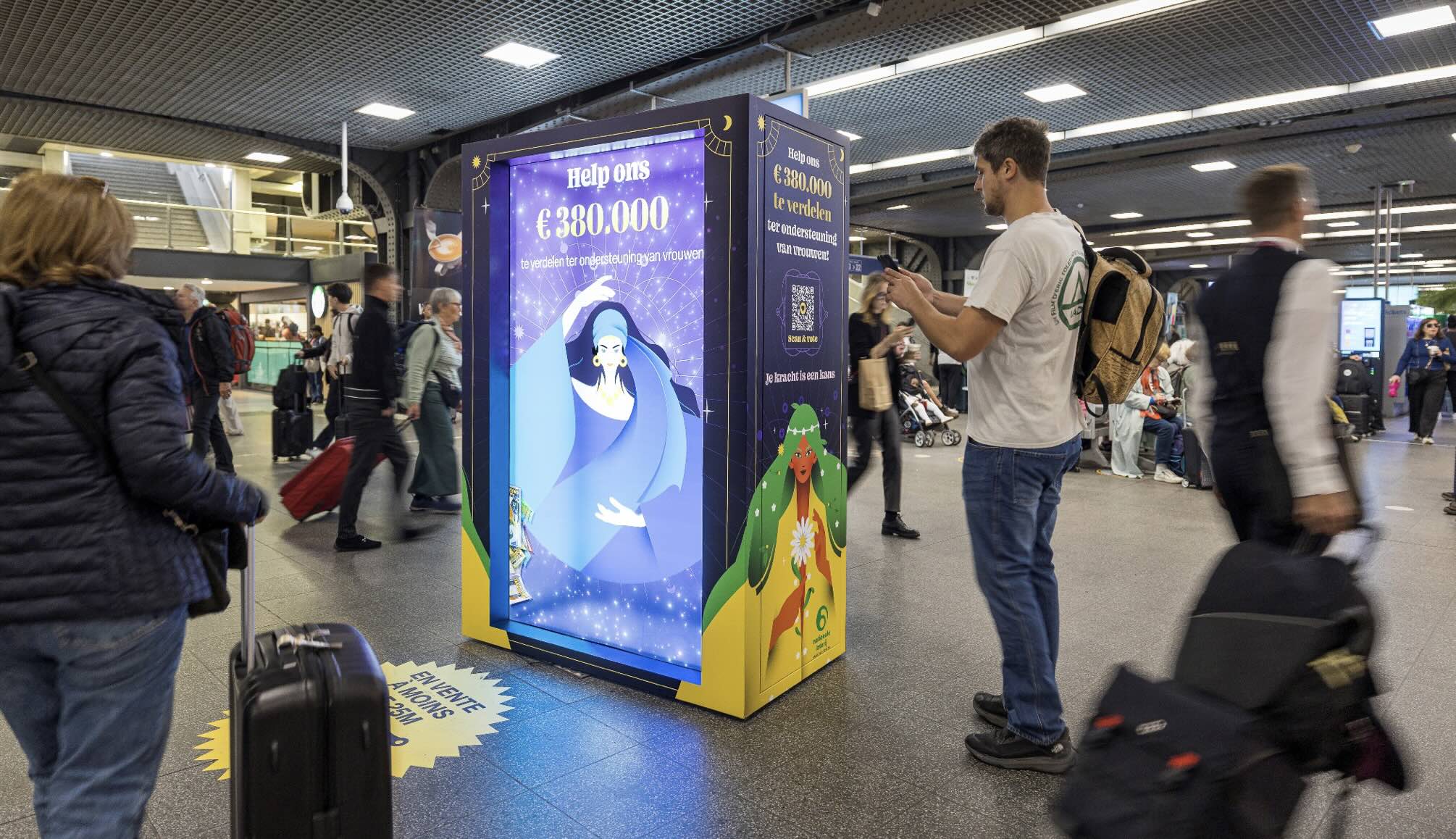 La Loterie Nationale évite le train-train pour le lancement de Lady Fortuna