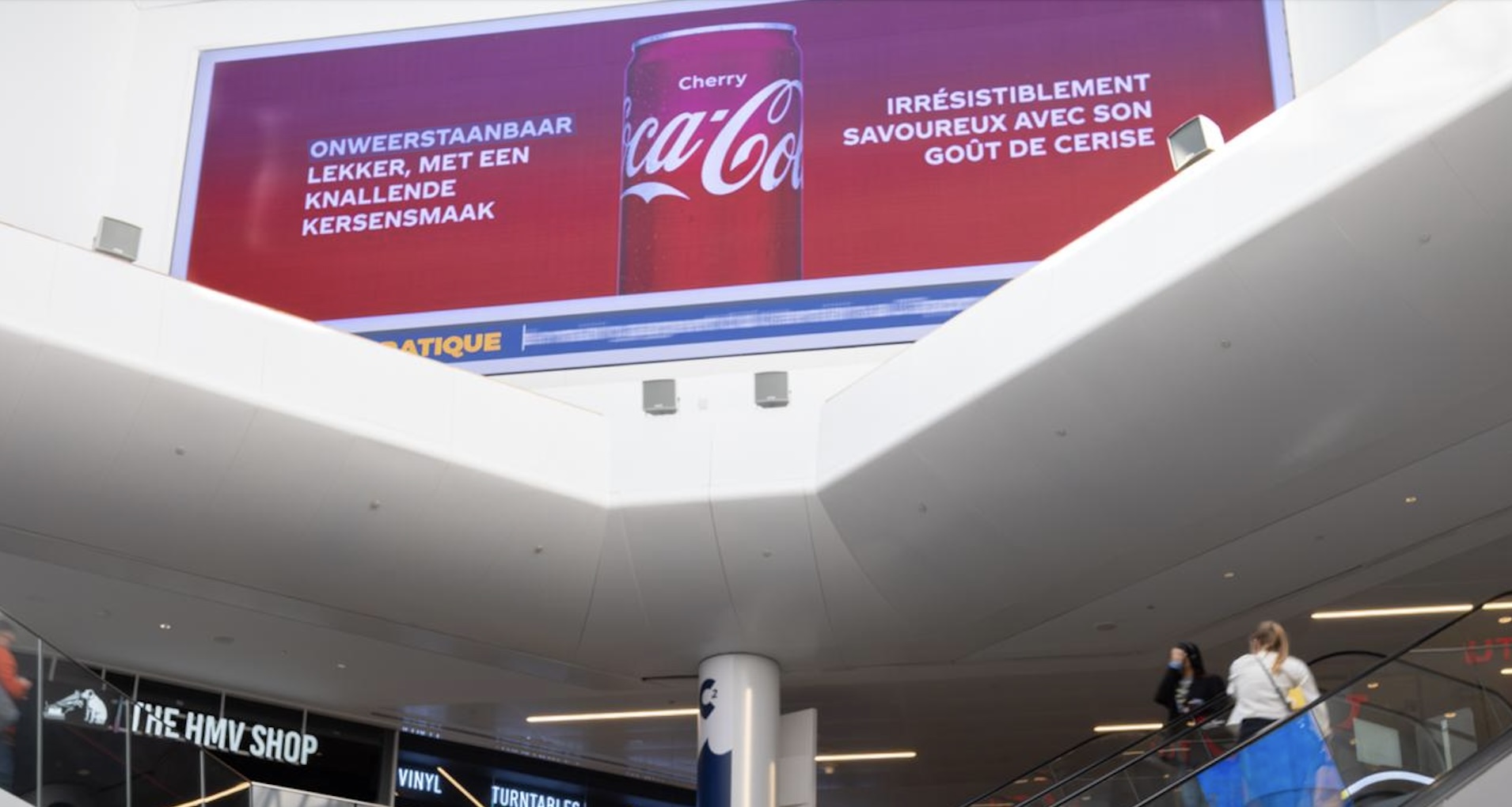 Coca-Cola activeert zijn Cherry Coke