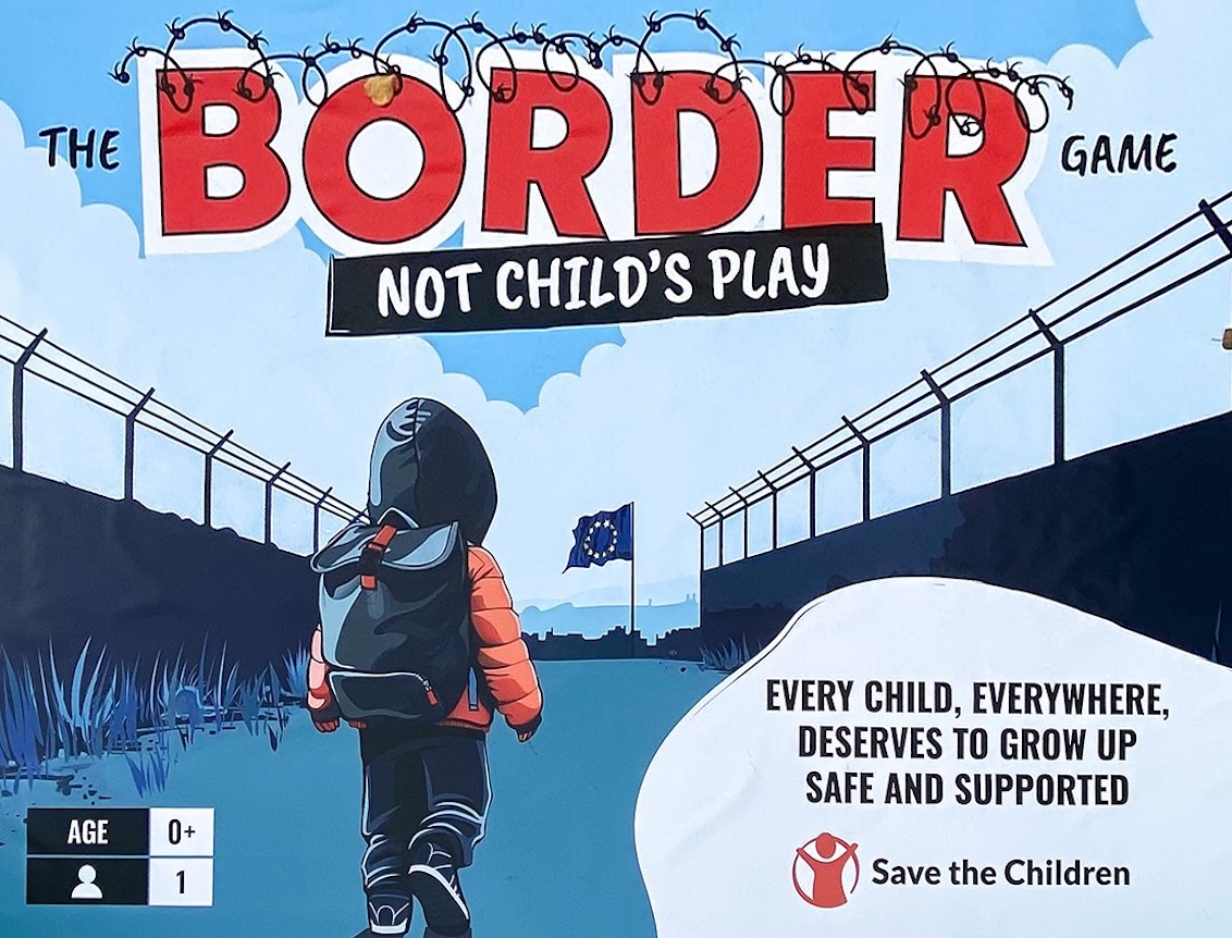 Save The Children matérialise l'enjeu des enfants migrants avec Federate