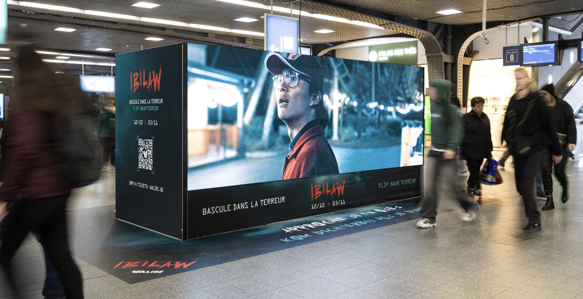 Walibi activeert halloweencampagne in stations