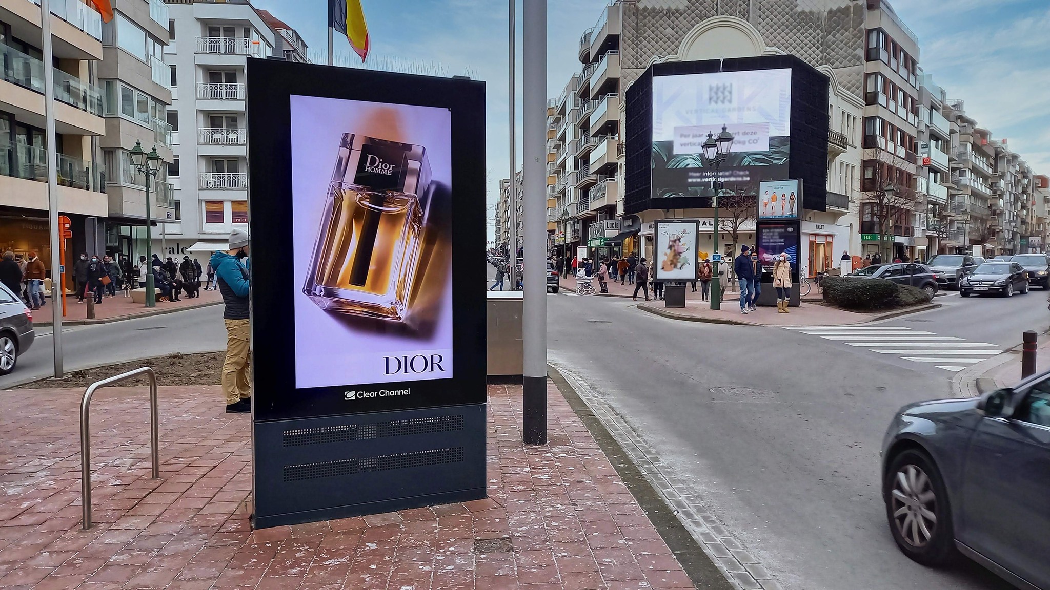 Clear Channel prend le pouls du DOOH en Belgique